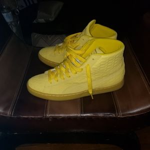 Puma size 12 yellow